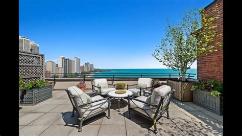 Penthouse With Private Terrace In Downtown Chicago Youtube