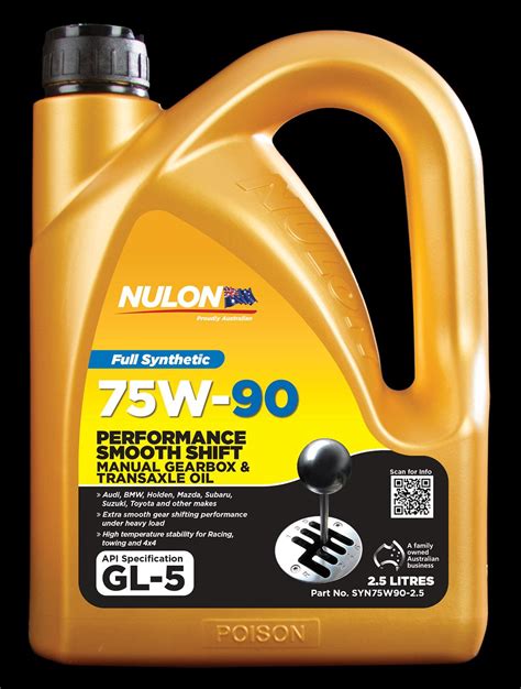 Nulon Full Synthetic Smooth Shift Gear Oil 75w90 Autosport Specialists In All Things Motorsport