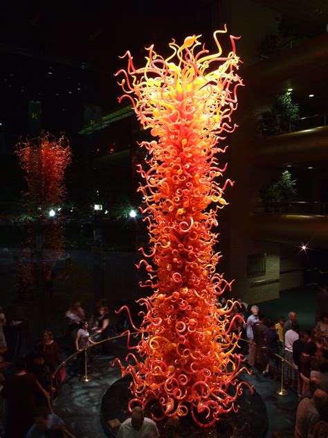 The Olympic Tower By Dale Chihuly Inside Abravanel Hall  Flickr