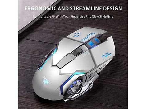 T85 Rechargeable Wireless Mouse 24g Ergonomic Silent Gaming Mice