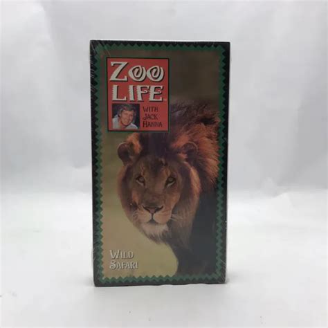 Zoo Life With Jack Hanna Vhs Video Wild Safari Time Life Video 1994