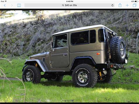 Love This Fj40 The Colour Is Awesome Jipe 4x4 Toyota Land Cruiser