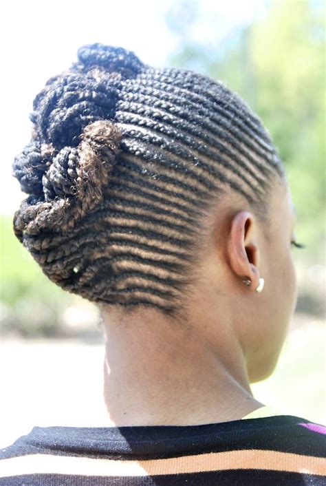 Cornrow hairstyles will most likely never go out of fashion, and it just so happens that they are perfect for people with round faces. Elegant Cornrow Hairstyles | Styles: Cornrows | Cornrows, Cornrow hairstyles, Style