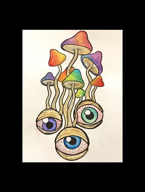 See more ideas about hippie art, drawings, indie art. Original watercolor | Hippie painting, Trippy drawings ...