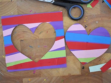 Paper Strip Hearts Our Kid Things
