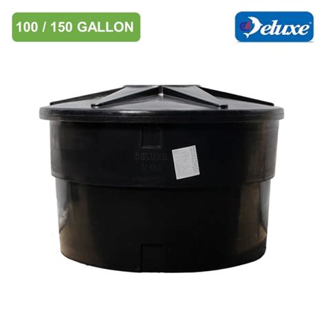 100150 Gallon Deluxe Polyethylene Round Type Water Tank