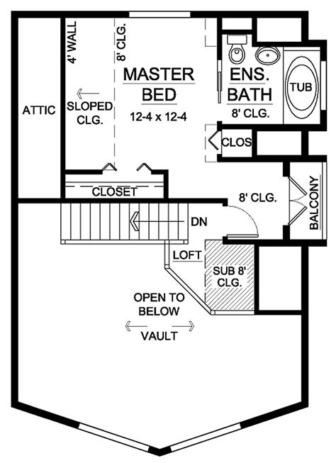 Cabin Style House Plan 3 Beds 2 Baths 1271 Sqft Plan 126 194