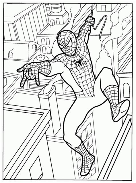 For kids & adults you can print spiderman or color online. Spiderman Coloring Pages Superhero Printable Coloring ...