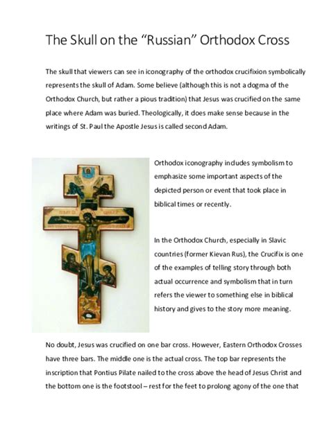 Russian Orthodox Cross Meaning Garoto Reclamao