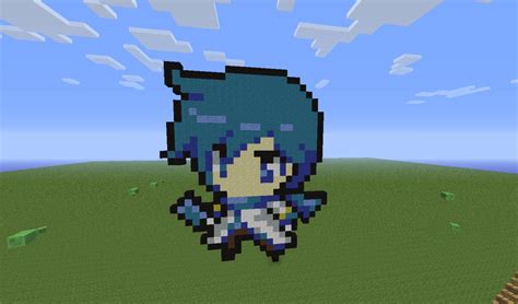 Kaito From Vocaloid Minecraft Map