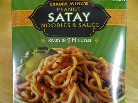 Trader Joes 365 Day 40 Peanut Satay Noodles And Sauce