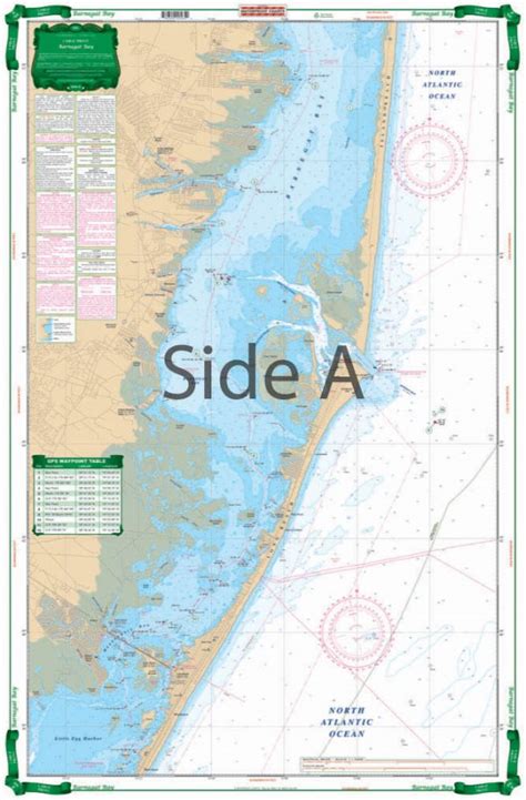 Coverage Of Barnegat Bay Large Print Navigation Chart 56e