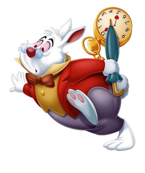 The White Alice In Wonderland Animated Characters Clip Art Library