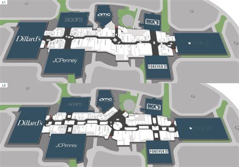 Arrowhead Towne Center Shopping Plan Floor Plans Glendale Arrowhead