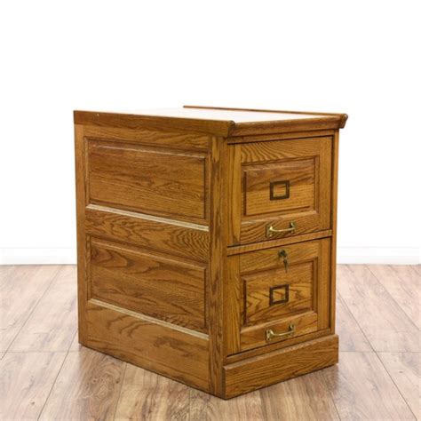 New listingrefinished & restored antique solid oak filing cabinet with original hardware. Solid Oak 2 Drawer Filing Cabinet | Loveseat Online ...