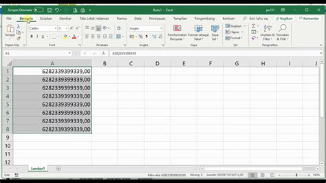 Tutorial Microsoft Excel Cara Mengurangi Angka Desimal Angka
