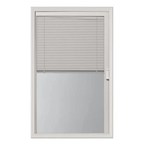 Buy Odl Enclosed Blinds For Doors In Double Pane Tempered Clear Glass Outer Frame Measurement
