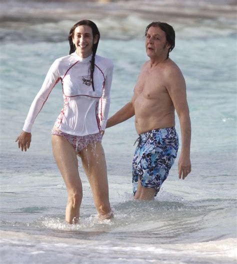Nancy Shevell And Sir Paul Enjoy The Water At St Barts France Paul And Linda Mccartney Paul