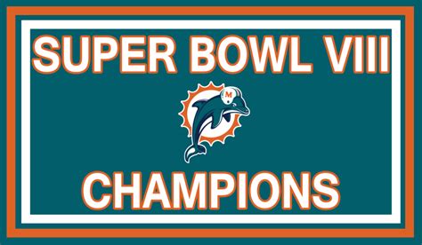 Super Bowl Viii Champions By Fjojr On Deviantart