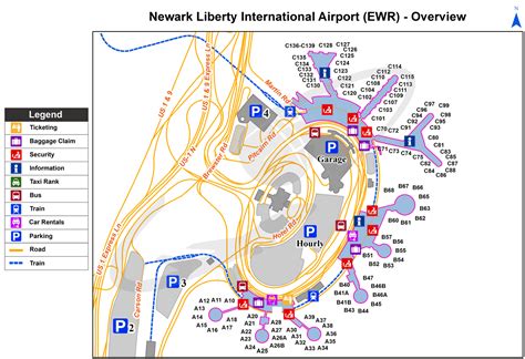 Newark Liberty Ewr International Airport New Jersey