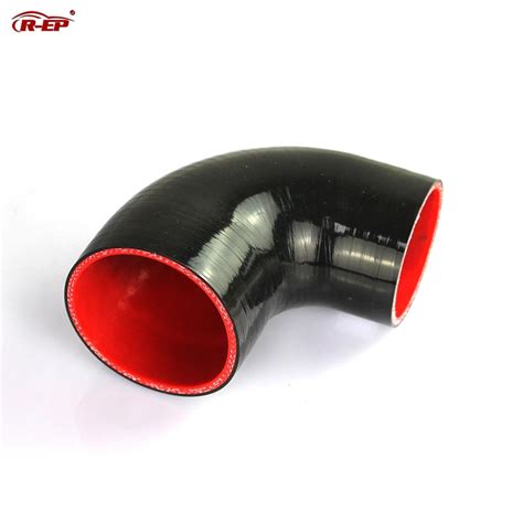 R Ep 90 Degrees Reducer Silicone Elbow Hose 38 51 63 70 89 89mm Rubber Joiner Bend Tube For