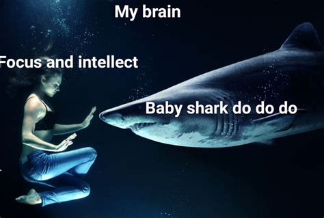 Baby Shark Haunts Me Forever Memes