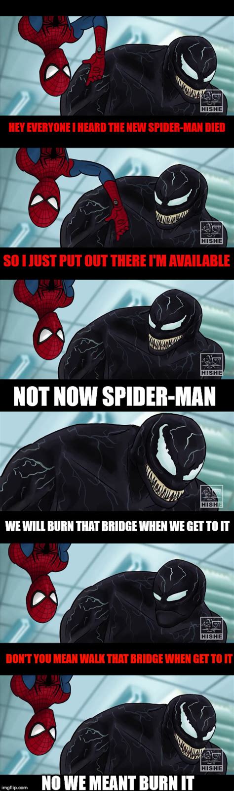 Spiderman Meme Venom Alison Handley