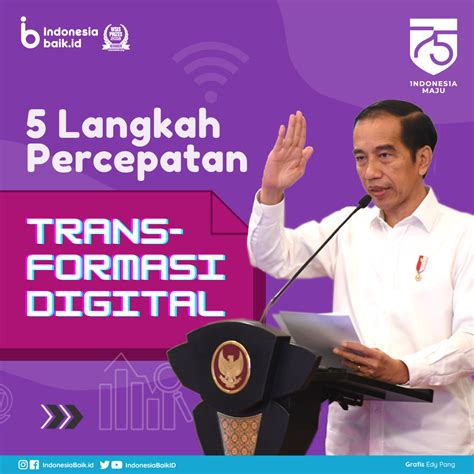 5 Langkah Percepatan Transformasi Digital Indonesia Baik
