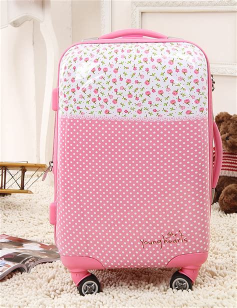 Polka Dot20 24 Trolley Luggage Pink Universal Wheels Female 28 Travel