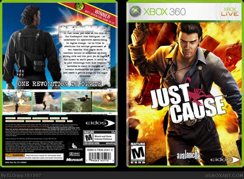 Just Cause Xbox 360 Box Art Cover By Elcrazy