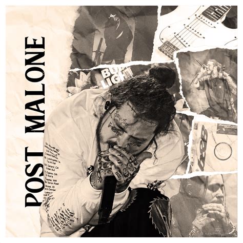 Post Malone Best Of Album Cover Artwork Let Me Know What You Guys