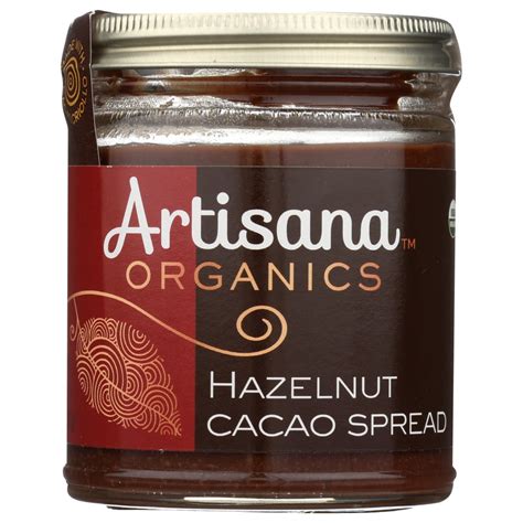 Artisana Organics Hazelnut Cacao Spread 8 Oz Pack Of 6