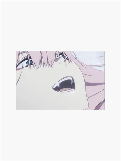 Darling In The Franxx Zero Two Sticker Anime Stickers Zero Two