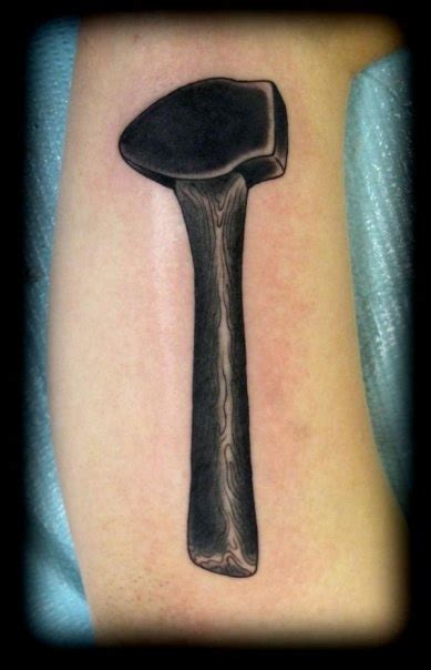 Blacksmithing Hammer Tattoo A La Scarab Body Arts Hammer Tattoo Body