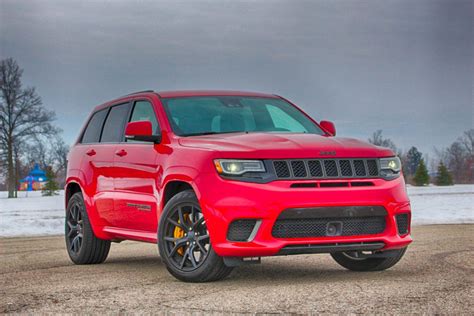 2018 Jeep Grand Cherokee Trackhawk Fast Loud And Expensive Yet Useful