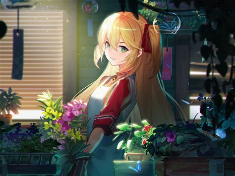 Gardening Admiral Hipper Azur Lane Cute Anime Girl Wallpaper Hd