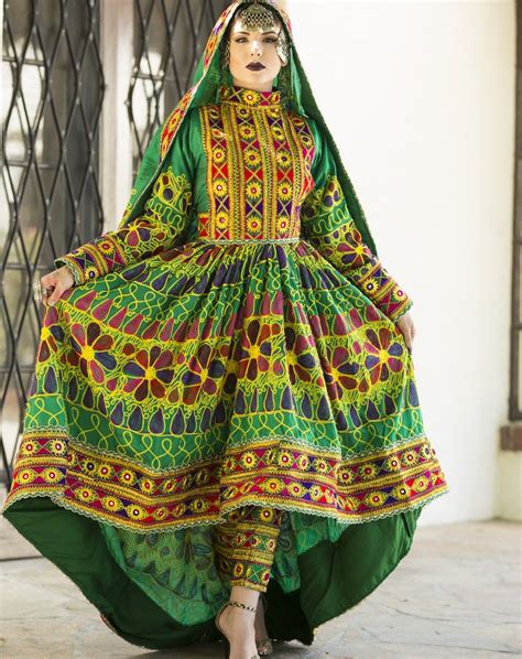 Zamarut Qalin Baaf Afghan Dress Afghan Dresses Afghan Clothes