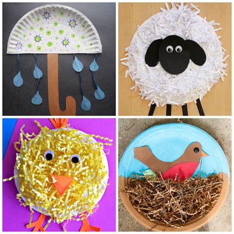 Plants begin to grow, gardens are getting started, bugs and creepy crawlies are out, and the. 15 Paper Plate Spring Crafts for Kids | Spring crafts for ...