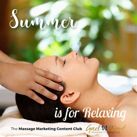 Free Massage Marketing Content Samples Massage Marketing Massage
