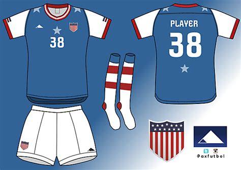 Usa Soccer Team Home Kit