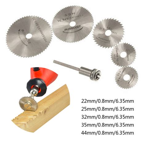 6pcs mini hss circular saw blade jig saw rotary tool wood cutting discs china saw blade and