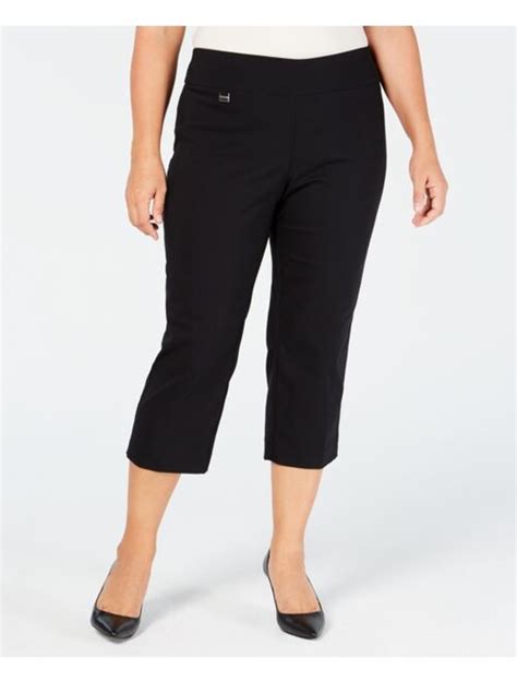 buy alfani plus size tummy control capri pants created for macy s online topofstyle
