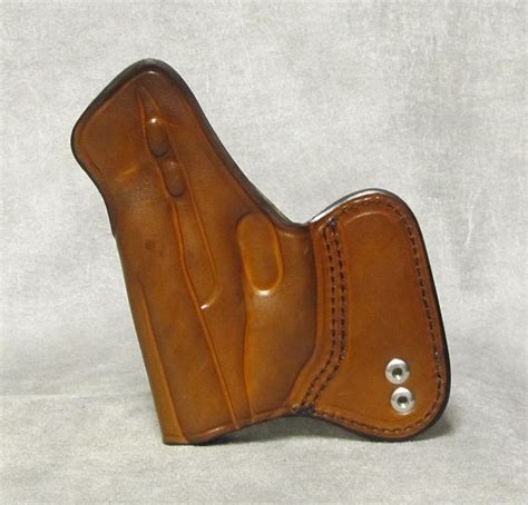 Ruger Lc9 Crimson Trace Iwb W Sweat Shield Leather Holster Etw