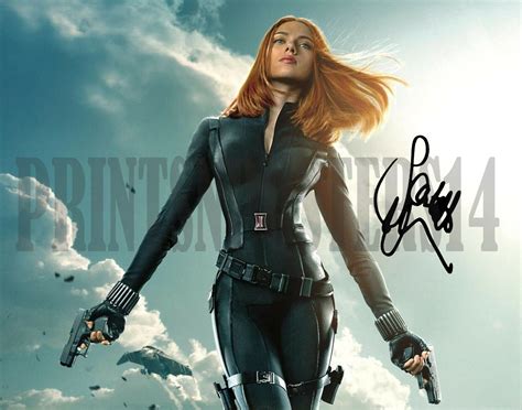 Black Widow Scarlett Johansson Poster