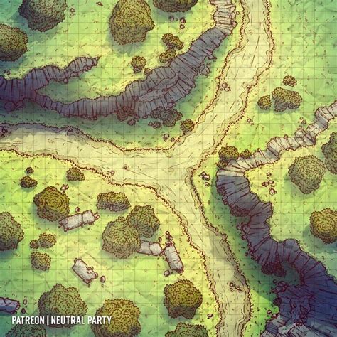 Map Forked Road Dungeonsanddragons Dungeon Maps Fantasy Map Dnd
