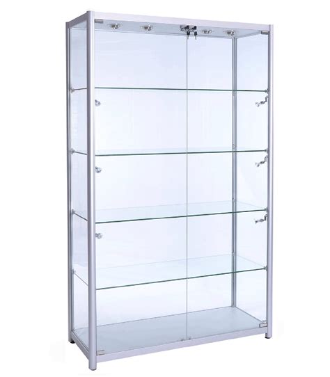 Tall Glass Display Cabinet 1200mm Experts In Display Cabinets Cg