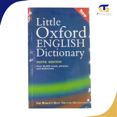 Little Oxford English Dictionary Golden Tiger Stationery Store
