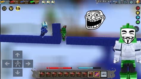 Trolling Noobs With Hacker Bedwars Funny Moments 🤣 Blockman Go