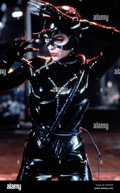 Batmans RÜckkehr Batman Returns Usa 1992 Tim Burton Michelle Pfeiffer Catwoman Selina