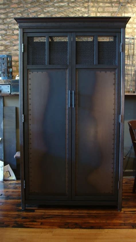 custom  armoire tratitional design  steel